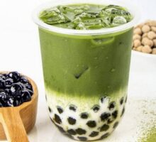 Trà sữa vị matcha